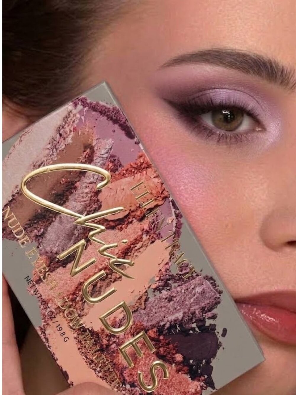 18 Color Eyeshadow Palette - Matte & Shimmer Chic Nudes — NWB